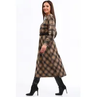 Платье Axxa 55226 коричневый Платье Axxa 55226 коричневый