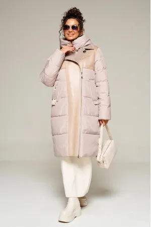 Пальто Beautiful & Free 8011 песочный песочный