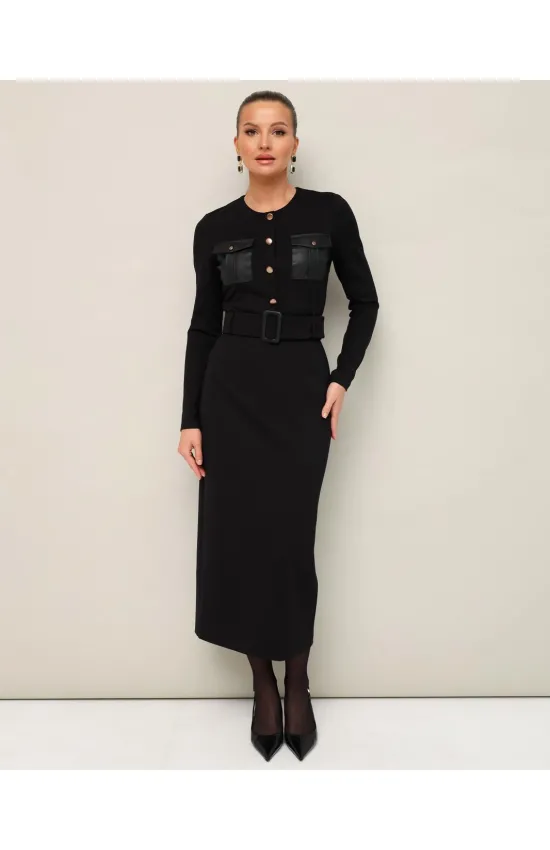 Платье Pur Pur 11-418 Чёрный