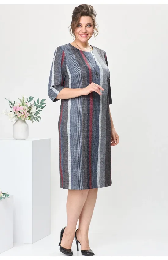 Платье Romanovich 1-2639 полоска