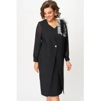 Платье Anastasia Mak 1274 чёрный Платье Anastasia Mak 1274 чёрный