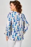 Блузка Svetlana Style 2304 голубой принт