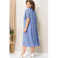 Платье Volna 1422 голубой