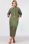 Костюм Mira Fashion 5541-2 приглушенно-зеленый
