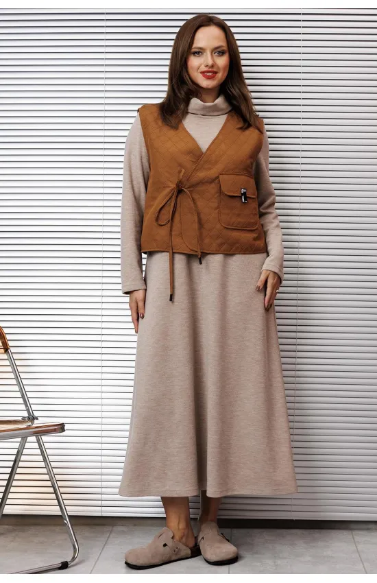 Костюм INVITE 6073-1 бежевый