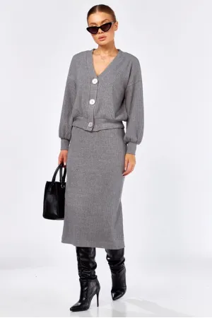 Костюм Faufilure C1552 серый