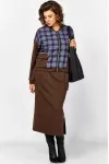Костюм Lady Secret 25220 Клетка+ Шоколадный