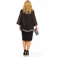 Костюм BAGIRA 1005 черно-серый