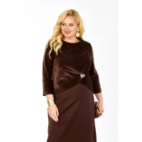 Костюм Элль-стиль 2452 шоколад