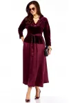 Костюм Taita plus 2533 бургунди