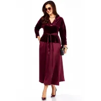 Костюм Taita plus 2533 бургунди