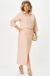 Костюм Svetlana Style 2381 бежевый джинс