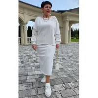 Костюм VITTORIA QUEEN 26523 молочный