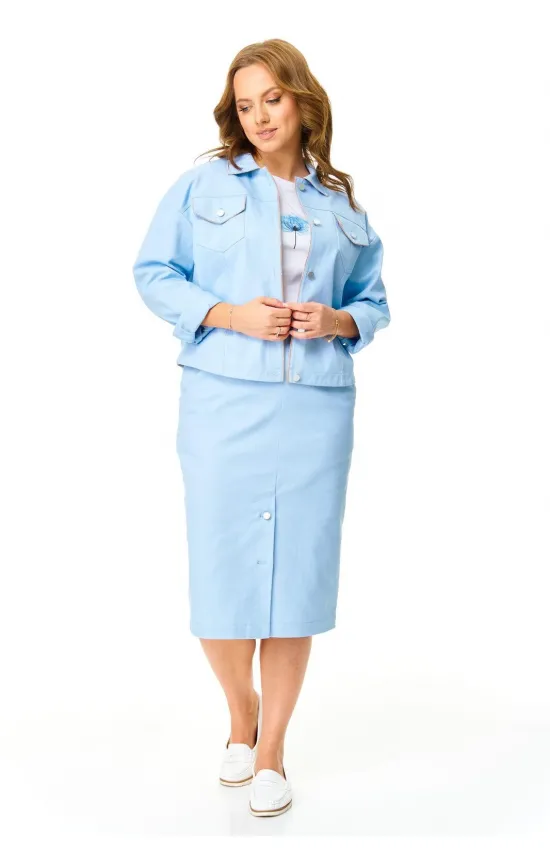 Костюм T&N 7636А голубой