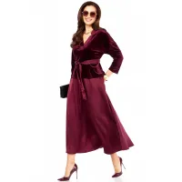 Костюм Taita plus 2533 бургунди