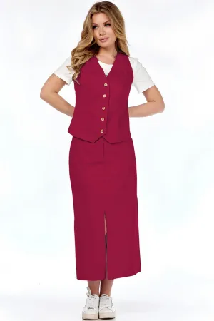 Костюм Милора-стиль 1205/1 красный