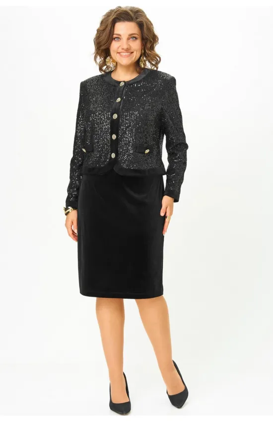 Костюм Svetlana Style 2302 черный