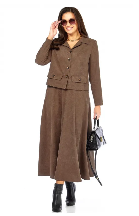 Костюм Taita plus 2531 капучинно