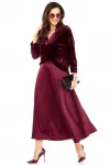 Костюм Taita plus 2533 бургунди