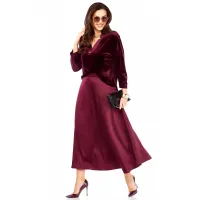 Костюм Taita plus 2533 бургунди