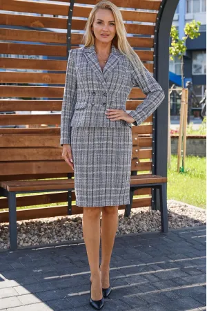 Костюм Alani 2391 серая клетка