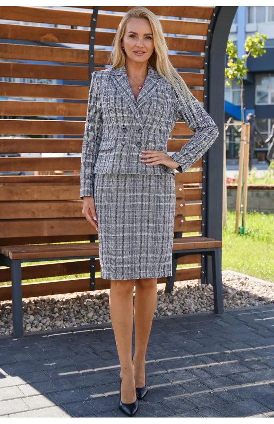 Костюм Alani 2391 серая клетка