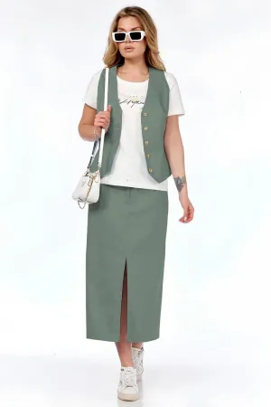 Костюм Милора-стиль 1205/1 мятный