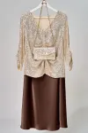 Костюм FITA 4153 Зария шоколадно-бежевый