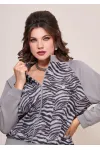 Костюм Mira Fashion 5602 оттенки серого