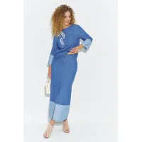 Костюм Euromoda 698 голубой