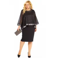 Костюм BAGIRA 1005 черно-серый