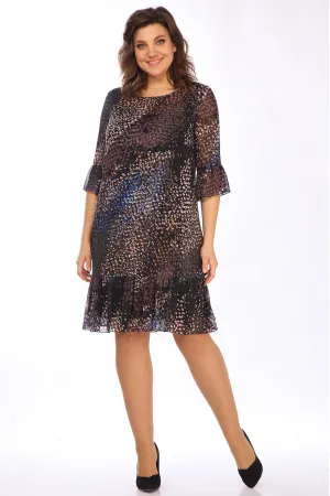 Костюм Lady Style Classic 1566/17 Черный с бежевым