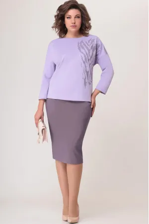 Костюм Мишель стиль 1259 лавандовый