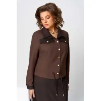 Костюм Асолия 1507 коричневый