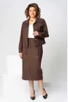 Костюм Асолия 1507-1 коричневый