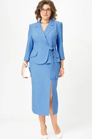 Костюм Орхидея Люкс 1658 Голубой
