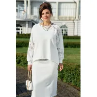 Костюм VITTORIA QUEEN 26523 молочный