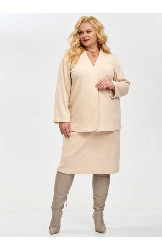 Костюм YOUR SIZE 2263/164 Бежевый