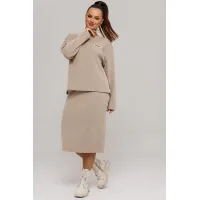 Костюм Галеан Cтиль 990 бежевый