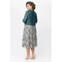 Костюм BAGIRA 936 сине-зеленый оттенок+беж