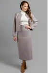 Костюм Mirolia 989 темно-бежевый Костюм Mirolia 989 темно-бежевый