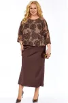 Костюм 2448 коричневый
