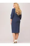 Костюм Svetlana Style 1728 синий в горох