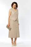 Костюм Mira Fashion 5664 бежевый
