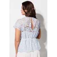 Костюм MisLana 1320 голубой-молочный