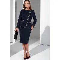 Костюм Lissana 5046 синий Костюм Lissana 5046 синий