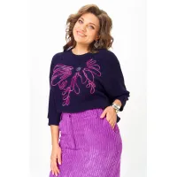 Костюм Michel Chic 1442 синий+пурпурный