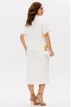 Костюм MisLana 11070 белый с кремовым (букле)