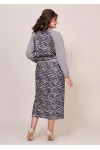 Костюм Mira Fashion 5602 оттенки серого