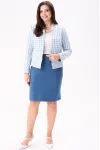 Костюм MisLana 11006 голубой Костюм MisLana 11006 голубой